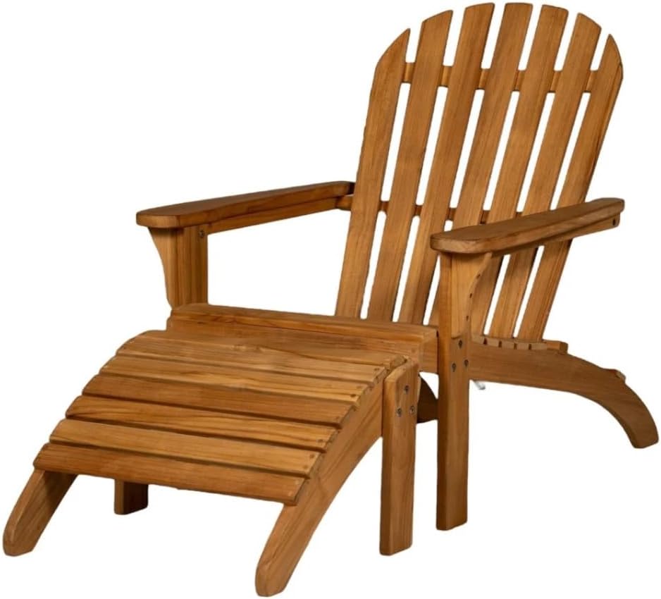 Solid Teak Adirondack Chair