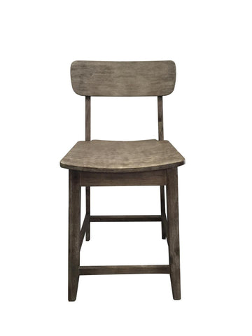 Inspired Bertoia Style Torino Counter Height Stool - Barnwood Wire-Brush