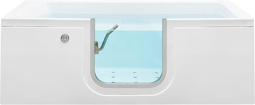 Ella Laydown 30x60 Air Massage Walk in Bathtub Right Drain
