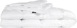 Down Illusion All Season Hypoallergenic Down Alternative Comforter with Corner Loops, Full/Queen, Wh