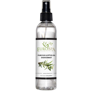 Pure Eucalyptus Oil ShowerMist and Steam Room Spray, All-Natural Premium Aromatherapy Essential Oils - Pure