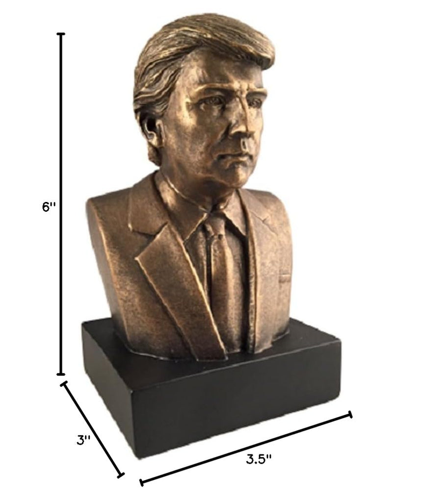 Donald Trump Small Bust Bronze