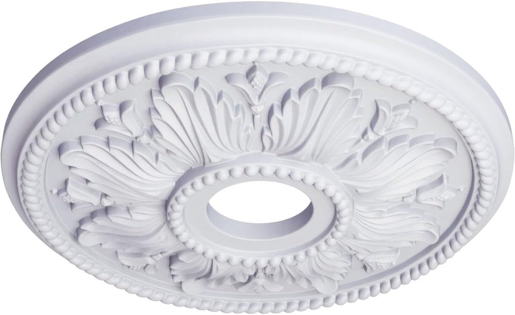 18 1/8-Inch OD x 3 1/2-Inch ID x 2 3/4-Inch Edinburgh Ceiling Medallion