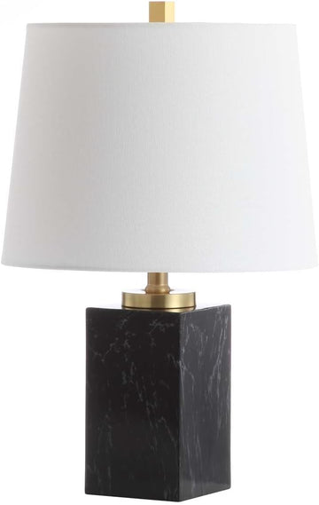 Safavieh Lighting Collection Judson Black Marble Finish 21-inch Bedroom Living Room Home Office Desk