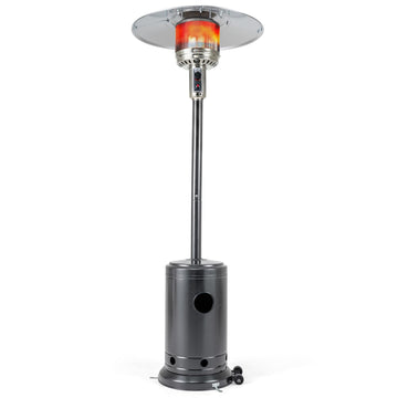 50, 000 BTU Propane Patio Heater with Easy Ignition, Gray