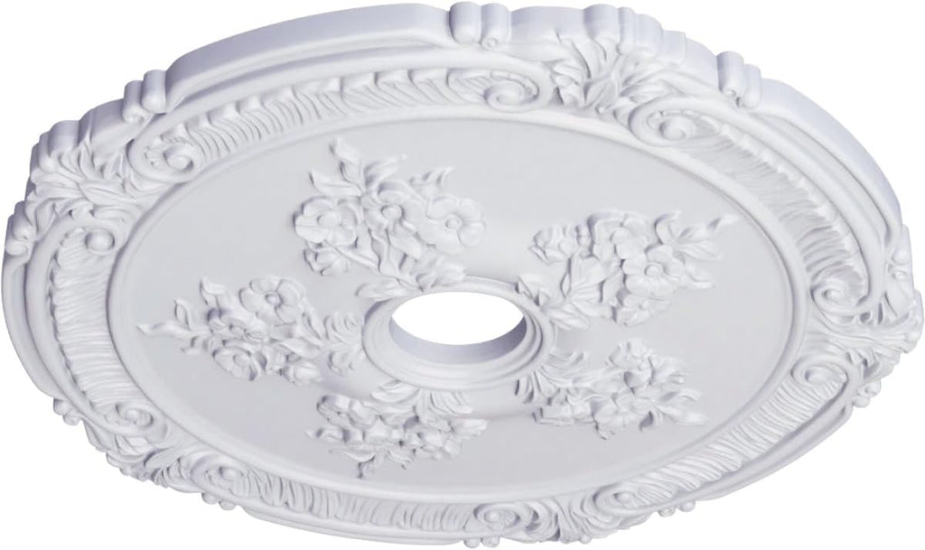 26"OD x 3 3/4"ID x 1 1/2"P Attica with Rose Ceiling Medallion (Fits Canopies up to 4 1/2")