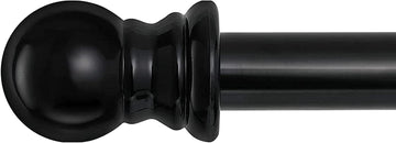 Extra Long Curtain Rods 120-Inch to 200-Inch, Heavy Duty Metal Drapry Rod