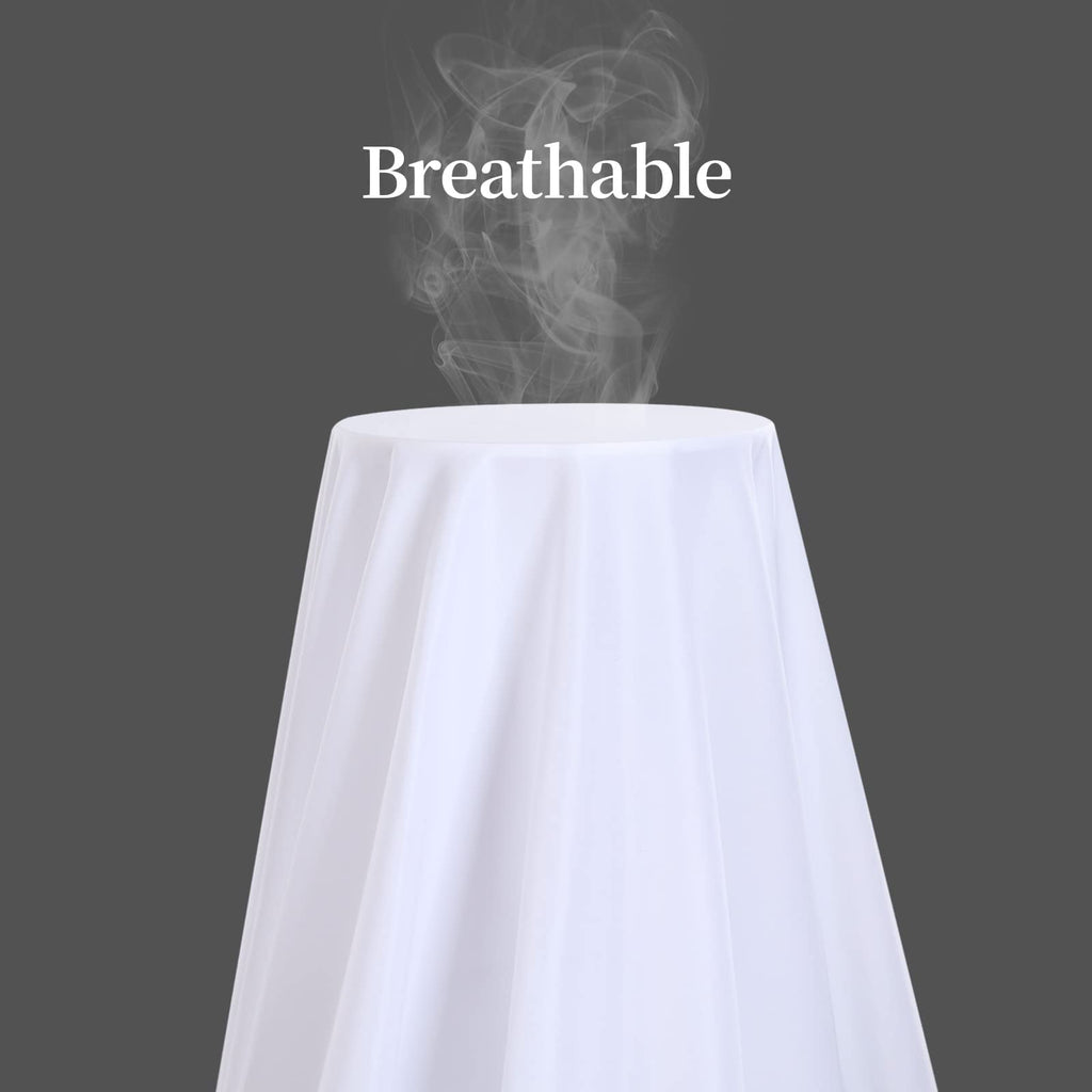 White Oversized King Flat Sheets Extra Large, Soft & Durable Bed Sheet, Smooth & Breathable Top Sheet 120 in x120 in