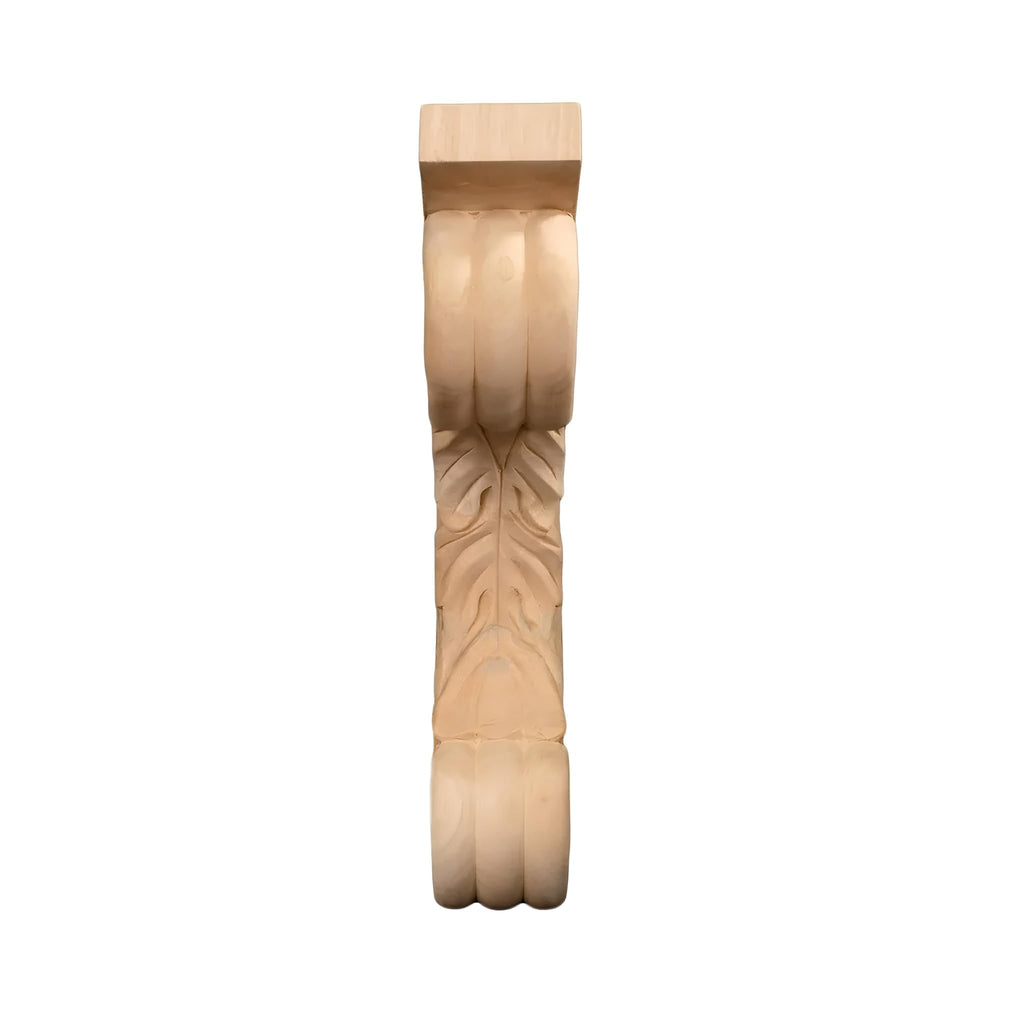 13" Corbel Rustic Solid Hardwood Bracket - 1 PC