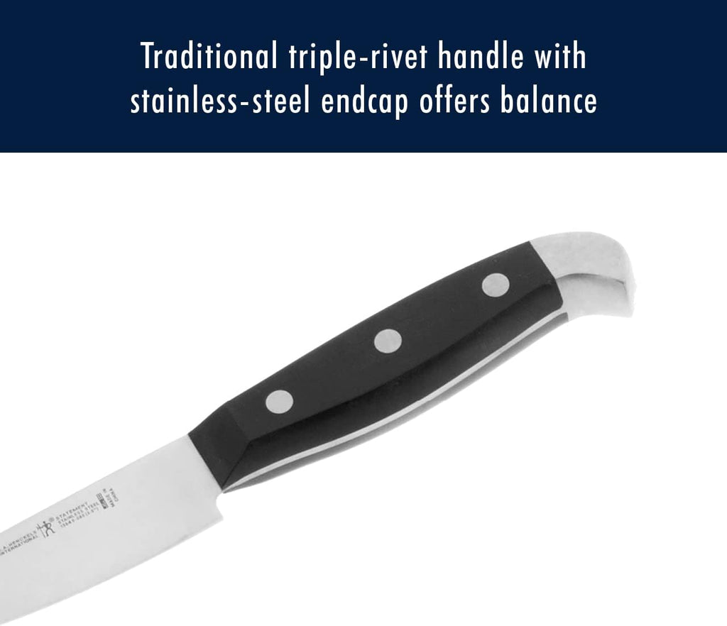 Statement 15-Pc Knife Block Set, Razor-Sharp, German Engineered | Informed by 100+ Years of Mastery. Dishwasher safe