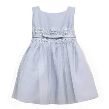Baby Girls Tulle Dress Christening Baptism Party Formal Flower Girl Dresses #473