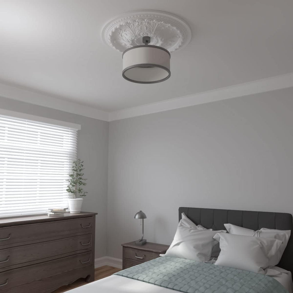 Oslo 38.38" H x 38 3/8" W x 2.88" D Ceiling Medallion