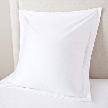 Euro Sham Covers 26x26 Set of 2 White 600 Thread Count 100% Egyptian Cotton Pack of 2 Euro 26x26 Pillow Covers