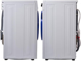 Washer Dryer Combo, 3.1 Cu. Ft/15 lbs Capacity, Anti-Corrosion Design, Convertible Venting, Salt Wash Cycle, Compact