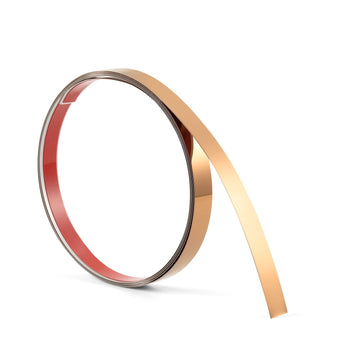 Self-Adhesive Stainless Steel Molding Mirror Trim, 0.78inch 10FT