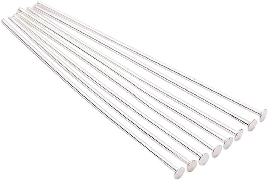300pcs Chandelier Connector Clip Pins, 3 x 30mm L Chandelier Replacement Prism Copper Pins for Fastening Suncatcher