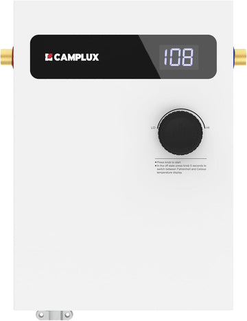 Tankless Water Heater Electric 11kW 240 Volt, Point-of-Use Digital Display