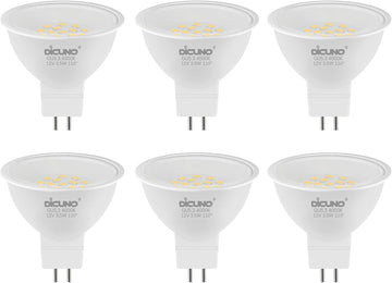 MR16 LED Bulbs 50W Equivalent, 4000K Natural White, 600LM