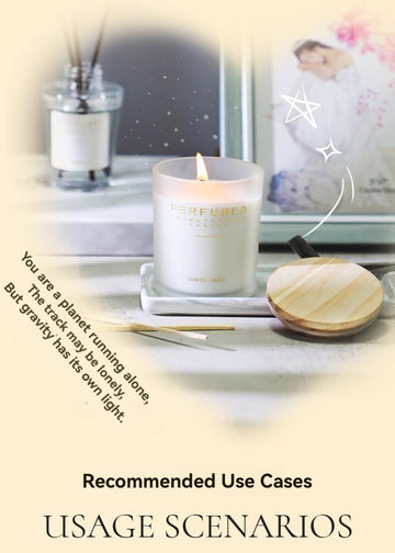 Aromatherapy Physiotherapy Set Mountain Scented Candle Gift Box,Ebony