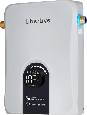Electric Tankless Water Heater, 13kW 240V on Demand Instant Endless Electric Hot Water Heater for Residential Whole