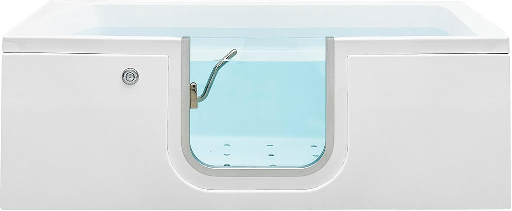 Ella Laydown 30x60 Air Massage Walk in Bathtub Left Drain