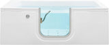 Ella Laydown 30x60 Air Massage Walk in Bathtub Left Drain