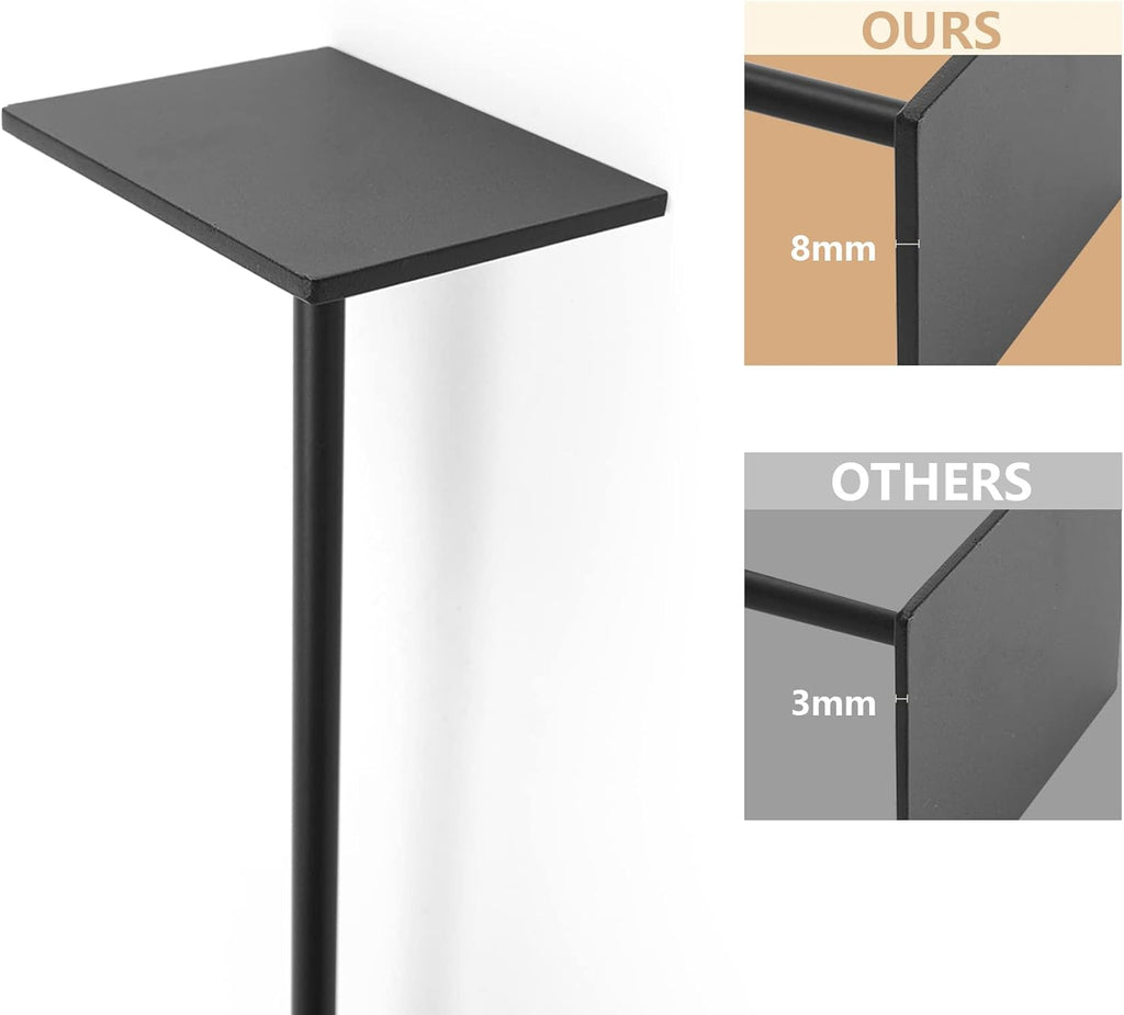 60'' Floor Candelabra Holder for 9 Arm Candlesticks,Tall Candle Holders, Black Metal Candle Stick Holders for Pillar