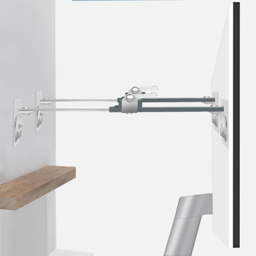 Metal TV Safety Straps, TV Anchors for Baby Proofing to Prevent Forward or Backward Tipping, TV Straps Safety for
