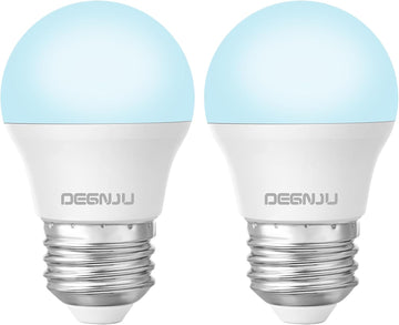 LED Refrigerator Light Bulb, 40 Watt Equivalent, 120V, Fridge Light Bulb 5000K Daylight White, A15 Appliance Bulb (2 Pack)