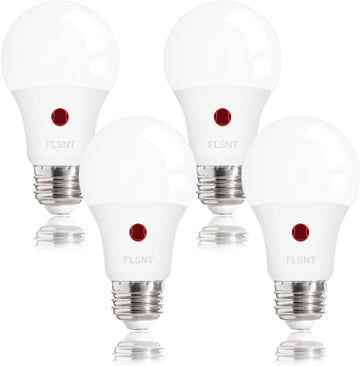 Dusk to Dawn Outdoor Sensor A19 LED Edison Bulbs, 9W (60W Eqv.), 800LM,Vintage Filament E26 Base, Auto On/Off