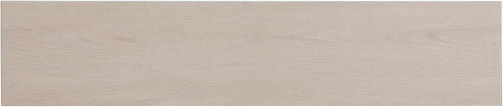 56" Fluted Wooden Rectangular Console Table Ribbed Entryway Table, Sofa Table , Couch, Hallway, or Office, Beech White