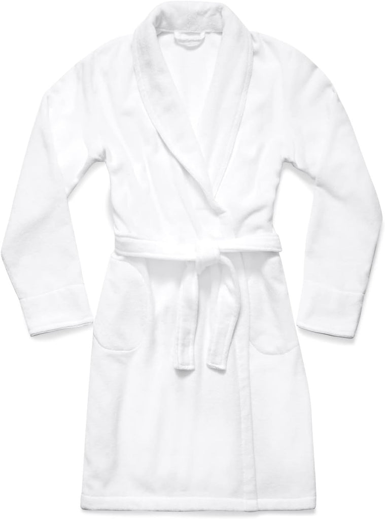 Luxury Cotton Bath Robe, OEKO-TEX Certified, Plush & Machine Washable - Premium Turkish Plush Robes