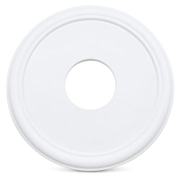 13 Inch Ceiling Medallion White PU Fan Trim Ring