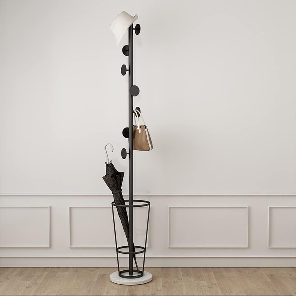 Tree Coat Rack Modern Creative Coat Rack Floor-to-Ceiling Marble Base Living Room Bedroom Living Room Corridor Porch