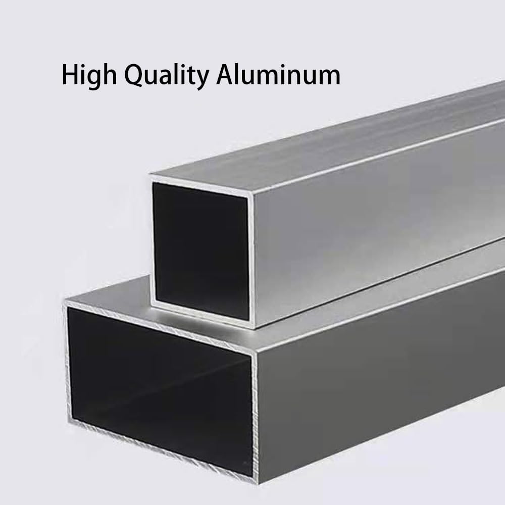 Aluminum AC Privacy Fence Panel - Air Conditioner Cover, Outdoor Pool Equipment Enclosure, White Screen (100x50x70cm