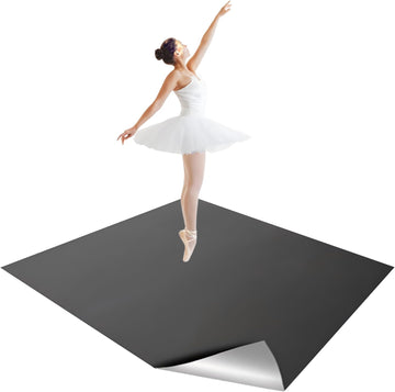 Portable Marley Floor, Dance Mat, 1.5 mm Thick Vinyl Dance Floor, Non-Slip Practice Mat for Ballet, Jazz, Home &