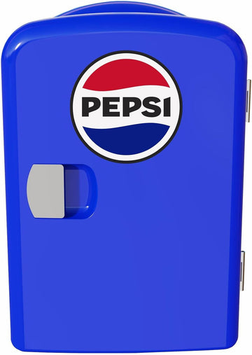 Pepsi 6-can Mini Fridge, BLUE, 4 liters