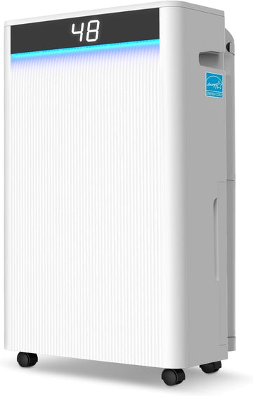 4,500 Sq.Ft 2025 Energy Star Max 80 Pint/Day Dehumidifier for Basement, Bathroom, Home, Bedroom
