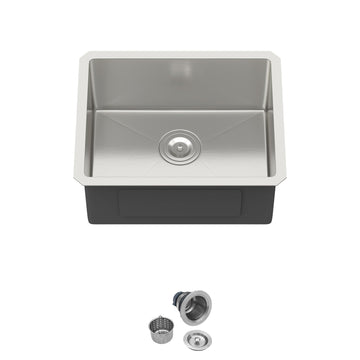 20 Inch Undermount Bar Sink Stainless Steel 16 Gauge T304