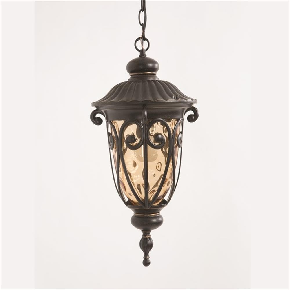 Nine-Inch Incandescent Hanging, 1-Light Exterior Light