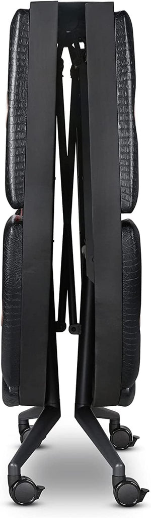 Triton Foldable Poker Table with 10 Chairs and an Additional Mat- Premium Soft-Padded Armrest, Individual Cup