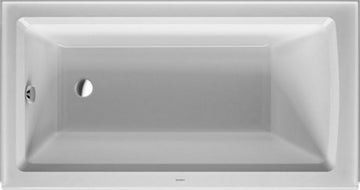 700407000000090 Architect Bathtub, White