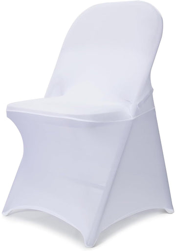 Spandex Chair Covers Protector for Wedding/Banquet, White 30PCS