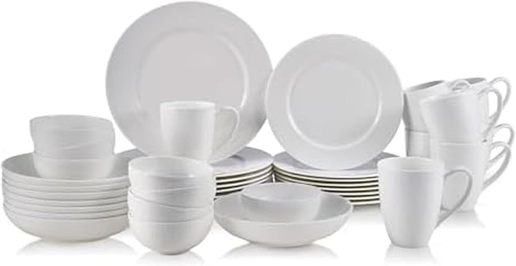 Annabelle Bone China 40-Piece Dinnerware Set, Service for 8