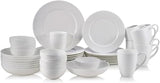 Annabelle Bone China 40-Piece Dinnerware Set, Service for 8