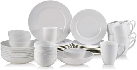 Annabelle Bone China 40-Piece Dinnerware Set, Service for 8