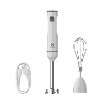 Cordless Hand Blender with whisk for Smoothies, Milkshakes & Soups