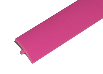 100ft Roll of Pink 3/4" Plastic Tee Moulding for Arcade Game Cabinets, Counters, Shelves, or Tables