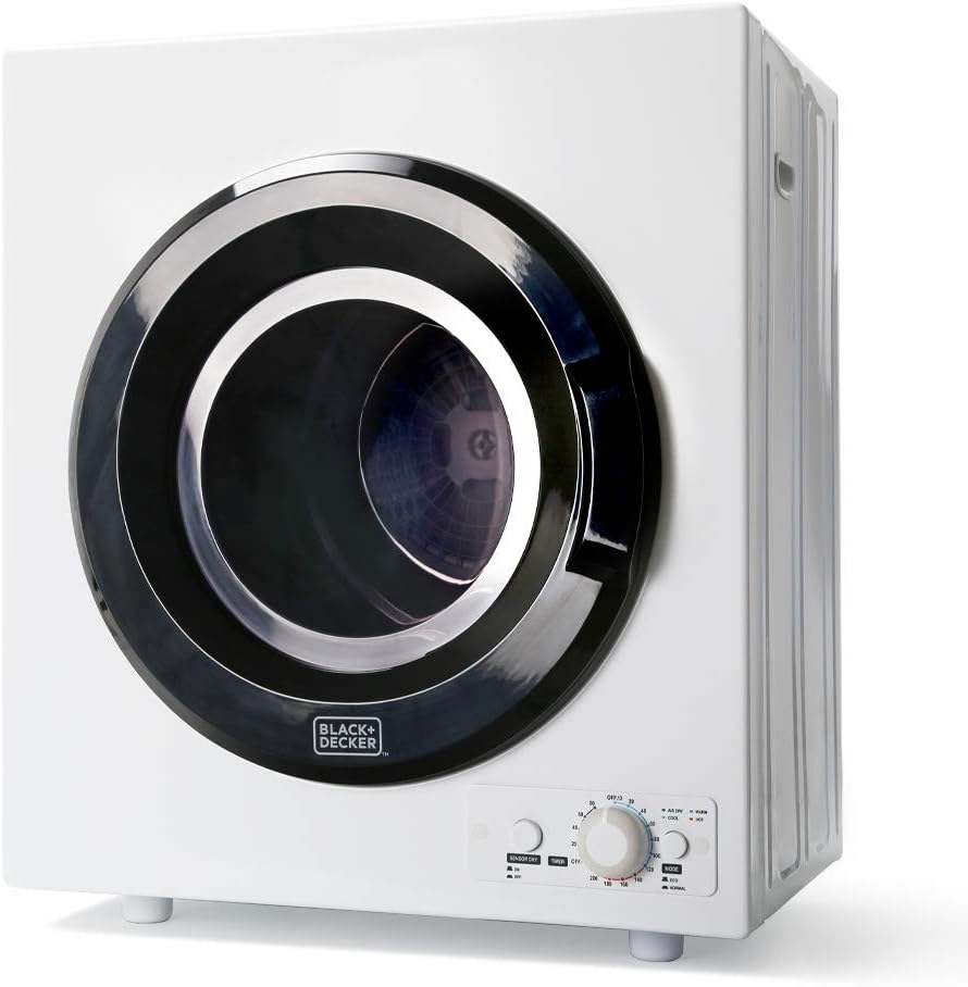 Small Portable Washer + Dryer Bundle for Household Use
