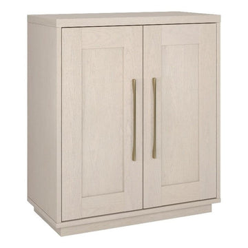28" Accent Cabinet, Sideboard Buffet, Beech White